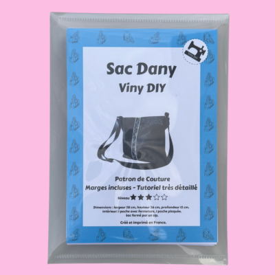 Patron Pochette Sac Dany