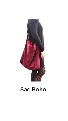 Sac Boho - Tutoriel et plan de coupe - PDF