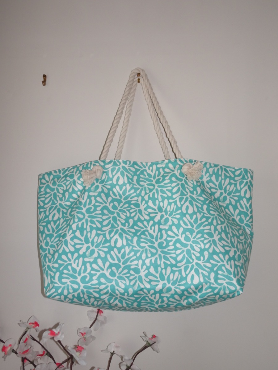 Sac de plage. - 3filles-et-dufil