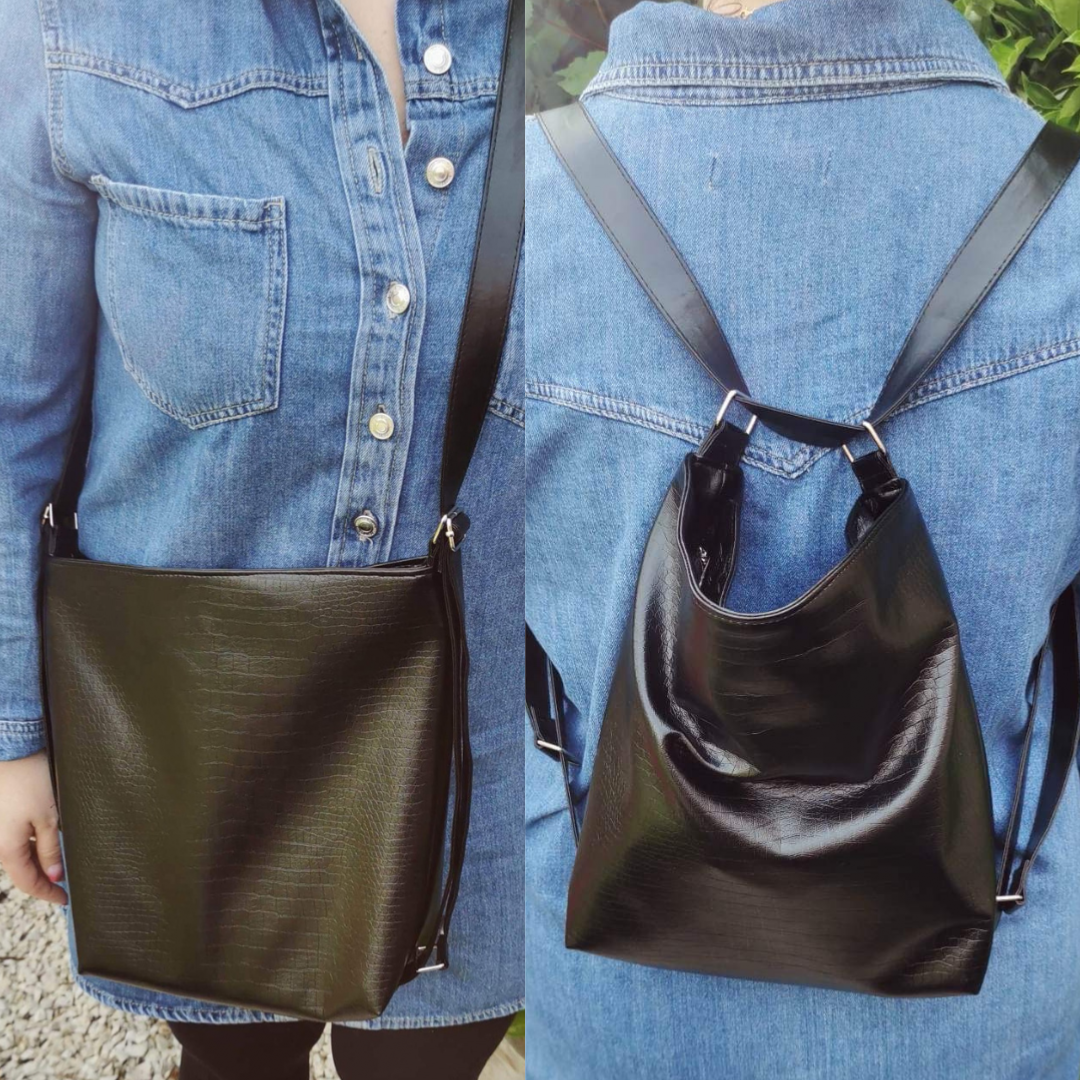 Nouveau Patron – Le sac Dora – Le sac à main convertible en sac à dos – Les  Tutos Couture de Viny – Blog de Couture et DIY
