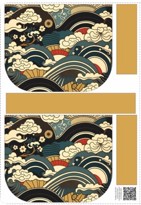 Coupon Patron - Sac Rondy Japon Velours