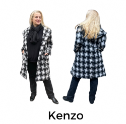 Kenzo Manteau Femme - Patron et Tutoriel PDF à télécharger