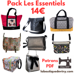 Pack Les Essentiels - 8 Patrons PDF à télécharger