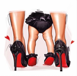 Carré Similicuir 34 cm - Loulou B