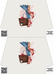 Coupon Patron - Maxi Trousse Sac Talon Café