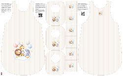 Coupon Patron - Gigoteuse 3 Amis Ballons