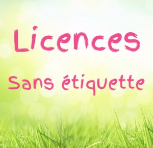 Licences sans étiquette à apposer pour 1 an