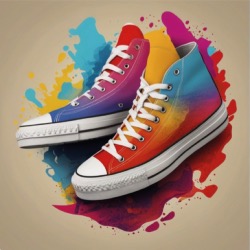 Carré Velours 23 cm - Converse