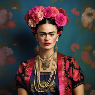 Carré Similicuir 46 cm - Frida1