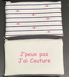 Kit Trousse - J'peux pas j'ai couture en Similicuir