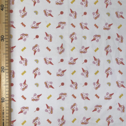 Coupon Coton - Licornes Blanc