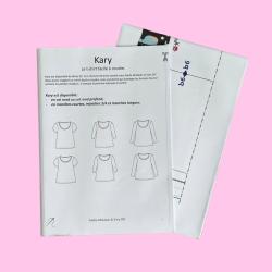Livret et planche A0 T-shirt Kary