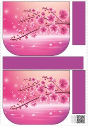 Coupon Patron - Sac Rondy Cerisier Rose Velours