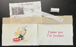 Kit Trousse - J'peux pas j'ai couture en Similicuir