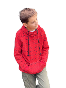 Kangourou Sweat-shirt à Capuche Enfant - Patron et Tutoriel PDF à télécharger