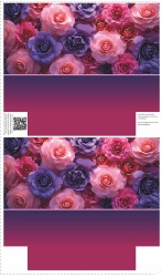 Coupon Patron - Sac Cabas Fleurs Velours