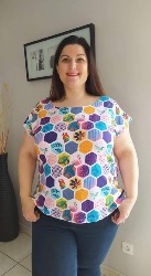 T-shirt EASY Femme - Patron et Tutoriel PDF à télécharger