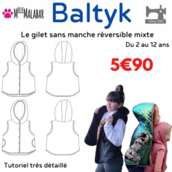 Baltyk Gilet sans manche enfants - PDF à télécharger