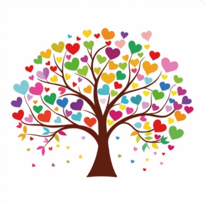 Carré Similicuir 34 cm - Arbre de Vie