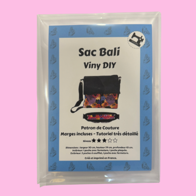 Patron Pochette Sac Bali