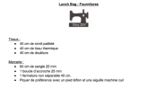 Tutoriel Lunch Bag fichier pdf à télécharger