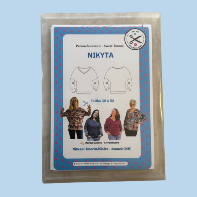 Patron Pochette Sweat-shirt Nikyta