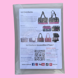 Patron Pochette Sac Mini Georges