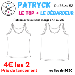 Top + Dbardeur Patryck - Tutoriels et patrons  tlcharger