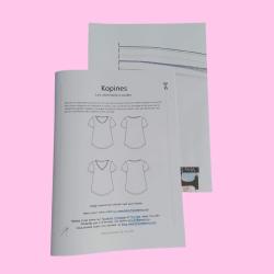 Livret et planche A0 T-shirt Kopines