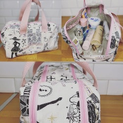 Darling Trousse de toilette mixte - Tutoriel et Patron fichier pdf à télécharger