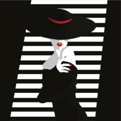 Carré Similicuir 46 cm - Inès