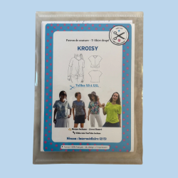 Patron Pochette T-shirt Kroisy
