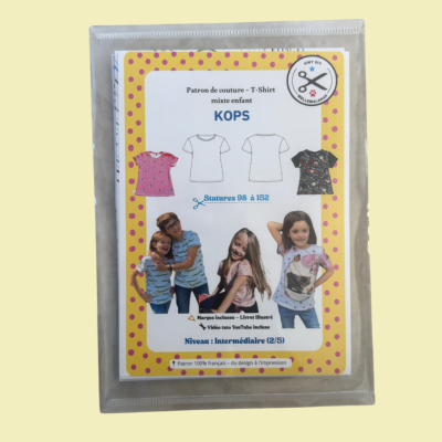 Patron Pochette T-shirt Kops