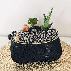 Mila pochette avec poche réversible - Tutoriel et Patron - fichier pdf à télécharger