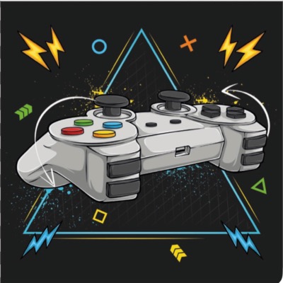 Carré Similicuir 23 cm - Manette