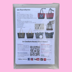 Patron Pochette Sac Giny