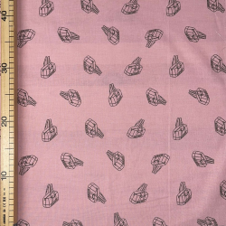 Coupon Coton - Sac Georges Rose