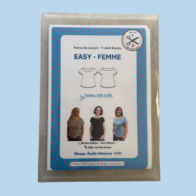 Patron Pochette T-shirt Easy