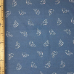 Coupon Coton - Sac Georges Cobalt