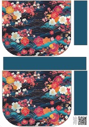 Coupon Patron - Sac Rondy Sakura Velours